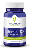 Vitakruid Vitamine D3 75 Mcg Capsules