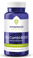 Vitakruid Vitamine b12 combi 6000 met folaat en p-5-p 120 tabletten