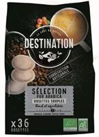 Destination Koffie selection pads 36st