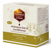De Traay Bee Honest Shampoo & Conditioner Seifenstück Jojoba & Honig