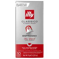 Illy Nespresso-kompatible Kapseln ESPRESSO Classico Roast (10 St.)