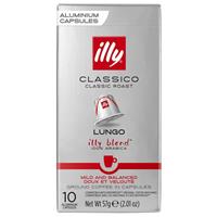 Illy Nespresso-kompatible Kapseln LUNGO Classico Roast (10 St.)
