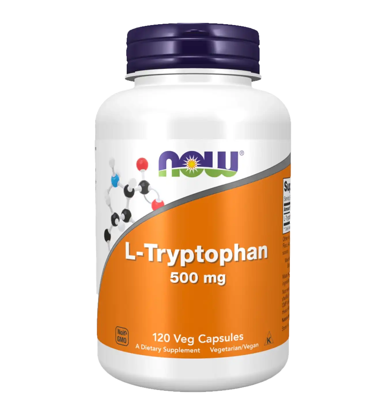 Now Foods L-Tryptofaan - 120 v-caps