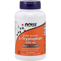 Now Foods L-Tryptophan Double Strength 1000mg 60tabl