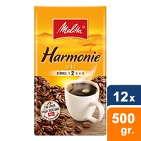 Melitta Harmonie mild Gemalen koffie - 12x 500 gr