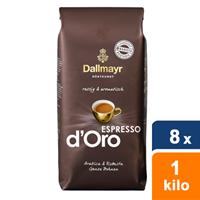 Dallmayr Espresso d'Oro Bonen - 8x 1kg