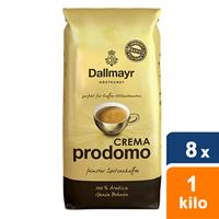 Dallmayr Crema Prodomo Bonen - 8x 1 kg
