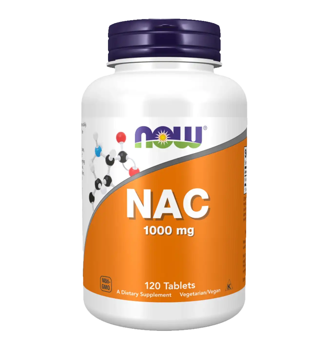 Now Foods NAC 1000mg - 120 tabl