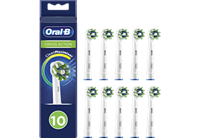 oral-b CrossAction Opzetborstel Wit met CleanMaximiser (10 stuks)