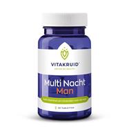 Vitakruid Multi nacht man 30 tabletten