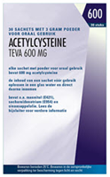 Teva Acetylcysteine 200 mg 20 sachets