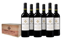 Wijnvoordeel Château Croix du Rival 'Tradition' Lussac - Saint-Émilion kist 6 flessen