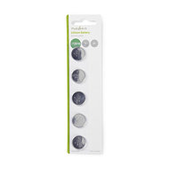 Nedis CR2016 Lithium Button Cell Batteries (5-Pack)