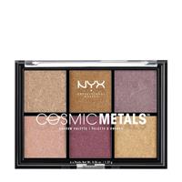NYX Professional Makeup COSMIC METALS shadow palette 6x1,37gr