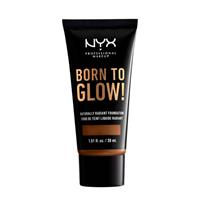 Nyx Professional Make Up BORN TO GLOW naturally radiant foundation #mocha
