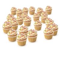 gefelicitaart Mini Vanille Cupcakes