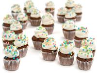 gefelicitaart Mini Chocolate Cupcakes