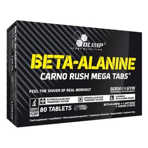 Olimp Beta Alanine Carno Rush Mega Tabs (80 Tabletten)