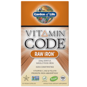 Garden of Life Vitamin Code Raw Eisen - 30 Kapseln
