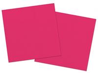 Folat servetten 33 x 33 cm papier roze 20 stuks