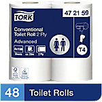 Tork Toilettenpapier Advanced Kleinrollen T4 2-lagig 9,6cmx24,8m weiß