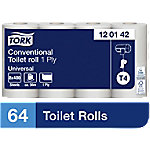 Tork Toilettenpapier Advanced Conventional 1-lagig weiß VE=8x8 Rollen