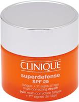 Clinique Superdefense SPF25 Multi-Correcting Cream - vette/zeer vette huid - dagcrème
