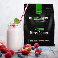 theproteinworks™ Vegan Mass Gainer Erdbeer-Sahne