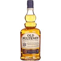 Old Pulteney 18 Years Old Whisky Single Malt Scotch Whisky - 46% vol - in Geschenkverpackung