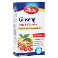 Omega Pharma Deutschland ABTEI Ginseng (Plus B-Vitamine) 40 Stück