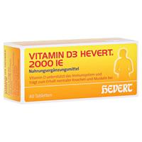 Hevert Arzneimittel & Co. KG Vitamin D3 Hevert 2.000 I.E. Tabletten 60 Stück