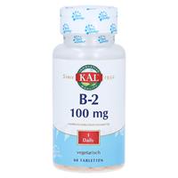 Supplementa Corporation B.V. VITAMIN B2 RIBOFLAVIN 100 mg Tabletten 60 Stück