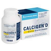 MEDA Pharma & Co. KG CALCIGEN D Citro 600mg/400 I.E. Kautabletten 50 Stück