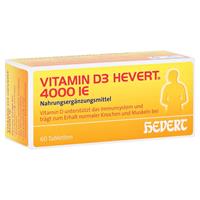 Hevert Arzneimittel & Co. KG Vitamin D3 Hevert 4.000 I.E. Tabletten 60 Stück
