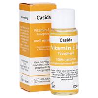Casida & Co. KG Vitamin E ÖL Tocopherol natürlich 50 Milliliter