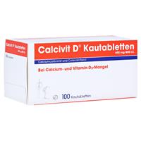 CHEPLAPHARM Arzneimittel Calcivit D 600mg/400 I.E. Kautabletten 100 Stück