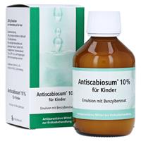 Strathmann & Co. KG Antiscabiosum 10% für Kinder Emulsion 200 Gramm