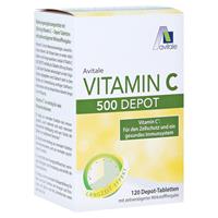 Avitale VITAMIN C 500 mg Depot Tabletten 120 Stück