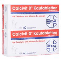 CHEPLAPHARM Arzneimittel Calcivit D 600mg/400 I.E. Kautabletten 120 Stück
