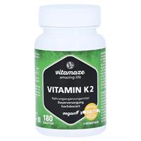 Vitamaze VITAMIN K2 200 µg hochdosiert vegan Tabletten 180 Stück