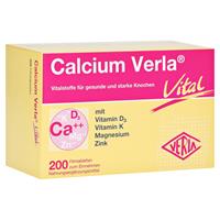Verla-Pharm Arzneimittel & Co. KG Calcium Verla Vital Filmtabletten 200 Stück