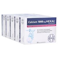 Hexal AG Calcium 1000mg HEXAL Brausetabletten 100 Stück