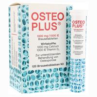 Recordati Pharma Osteoplus 1000mg/1000 I.E. Brausetabletten 120 Stück