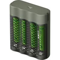gpbatteries GP Batteries Mainstream-Line 4x ReCyko+ Micro Batterijlader Incl. oplaadbare batterijen NiMH AAA (potlood), AA (penlite)