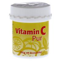 AMOSVITAL Vitamin C PUR Pulver 100 Gramm