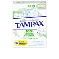 Tampax Tampons Organic Cotton Regular 16 stuks