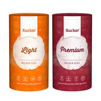 Xucker 2er-Set Dosen Premium (Xylit) & Light (Erythrit)