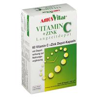 AmosVital Vitamin C+Zink Depot Kapseln
