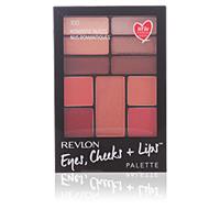 Revlon Make Up PALETTE eyes, cheeks + lips #100-romantic nudes