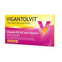 Procter & Gamble GmbH VIGANTOLVIT  Vitamin D3, K2 und Calcium AKTIV OSTEO